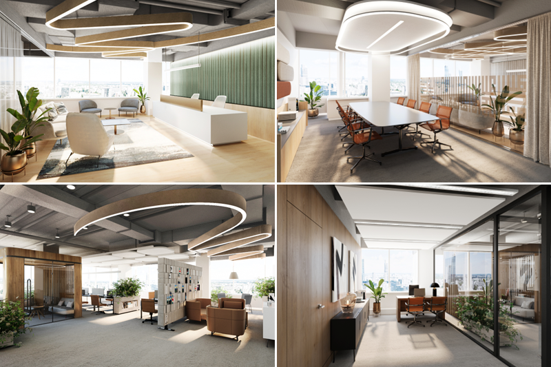 Modern office solutions in the V Tower showroom: a project implemented by ISS
