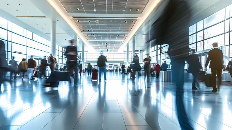 Stock airport image